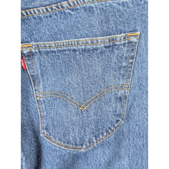 Levi's 501xx Original Fit Jeans Button Fly Blue Men's Size 40x32 - Picture 11 of 16